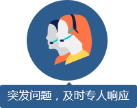 突發問題，及時專人響應
